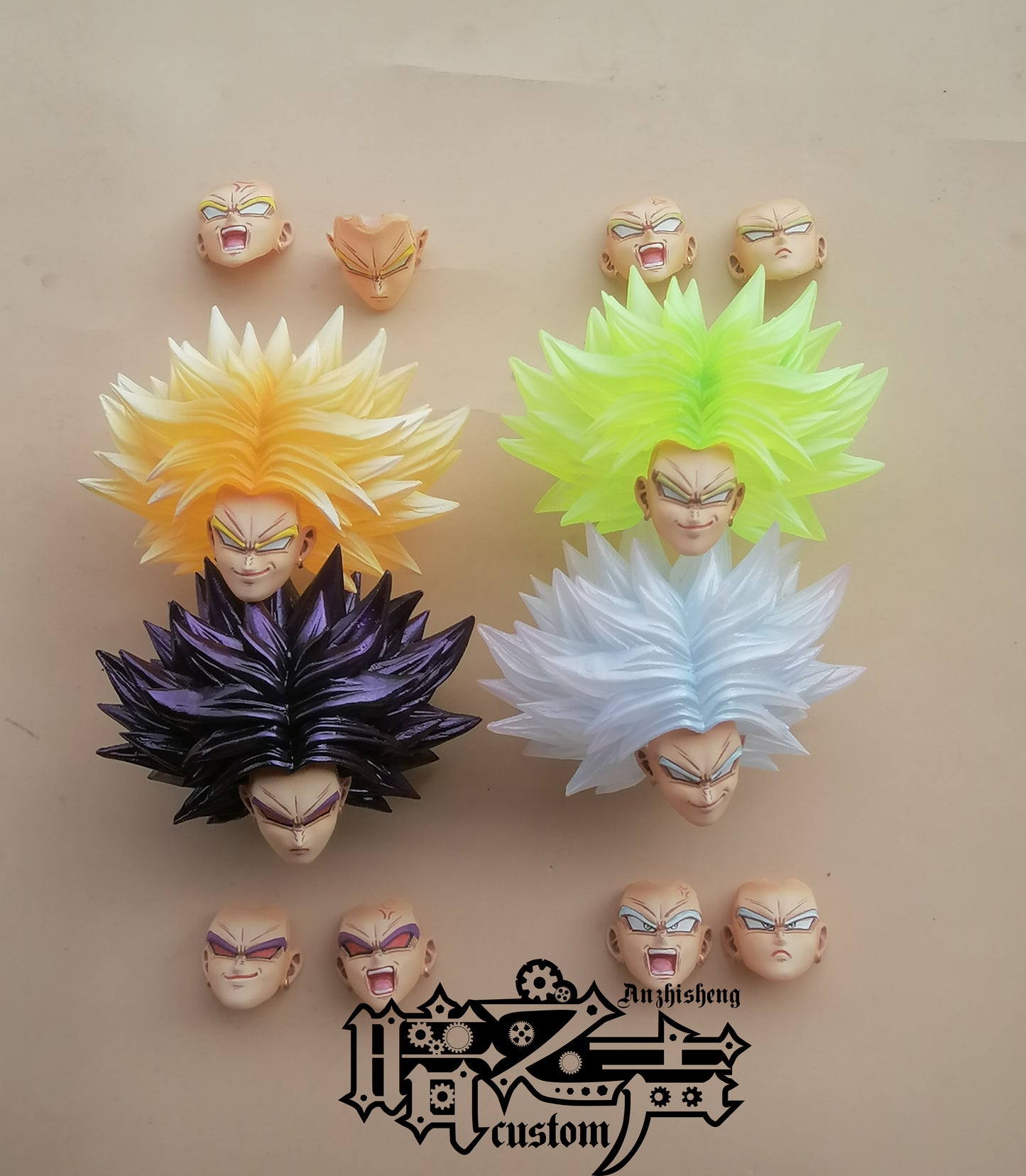 Dragon Ball Diy - SSJ1 Broly Head Sculpture