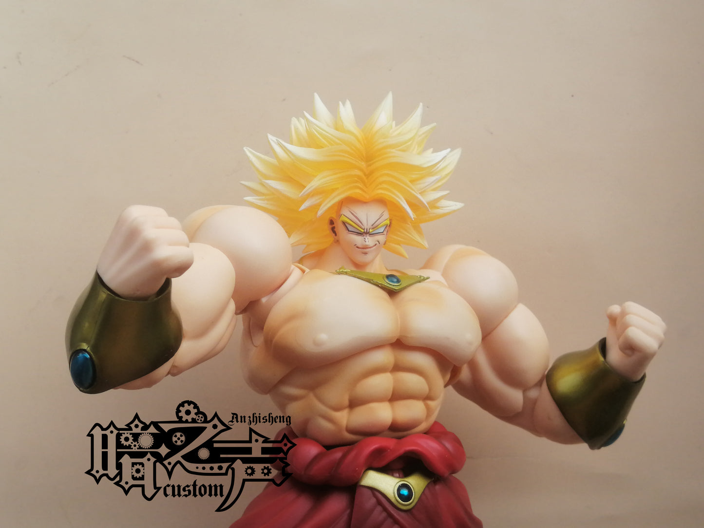 Dragon Ball Diy - SSJ1 Broly Head Sculpture