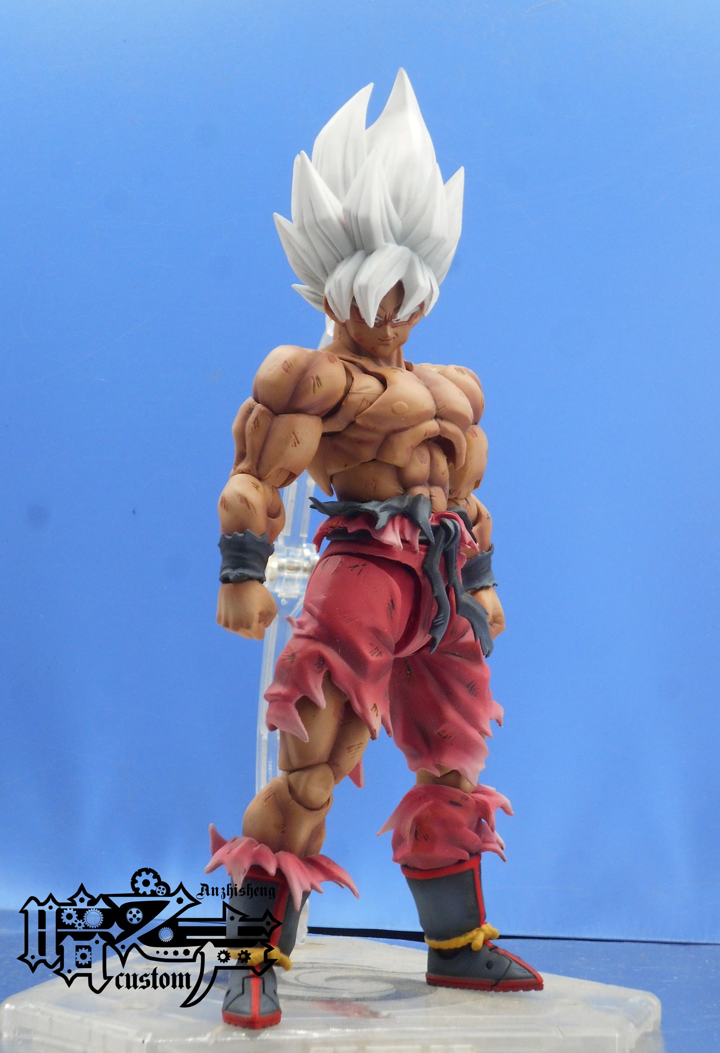 Dragon Ball Customization SSJ1 Battle damage Goku