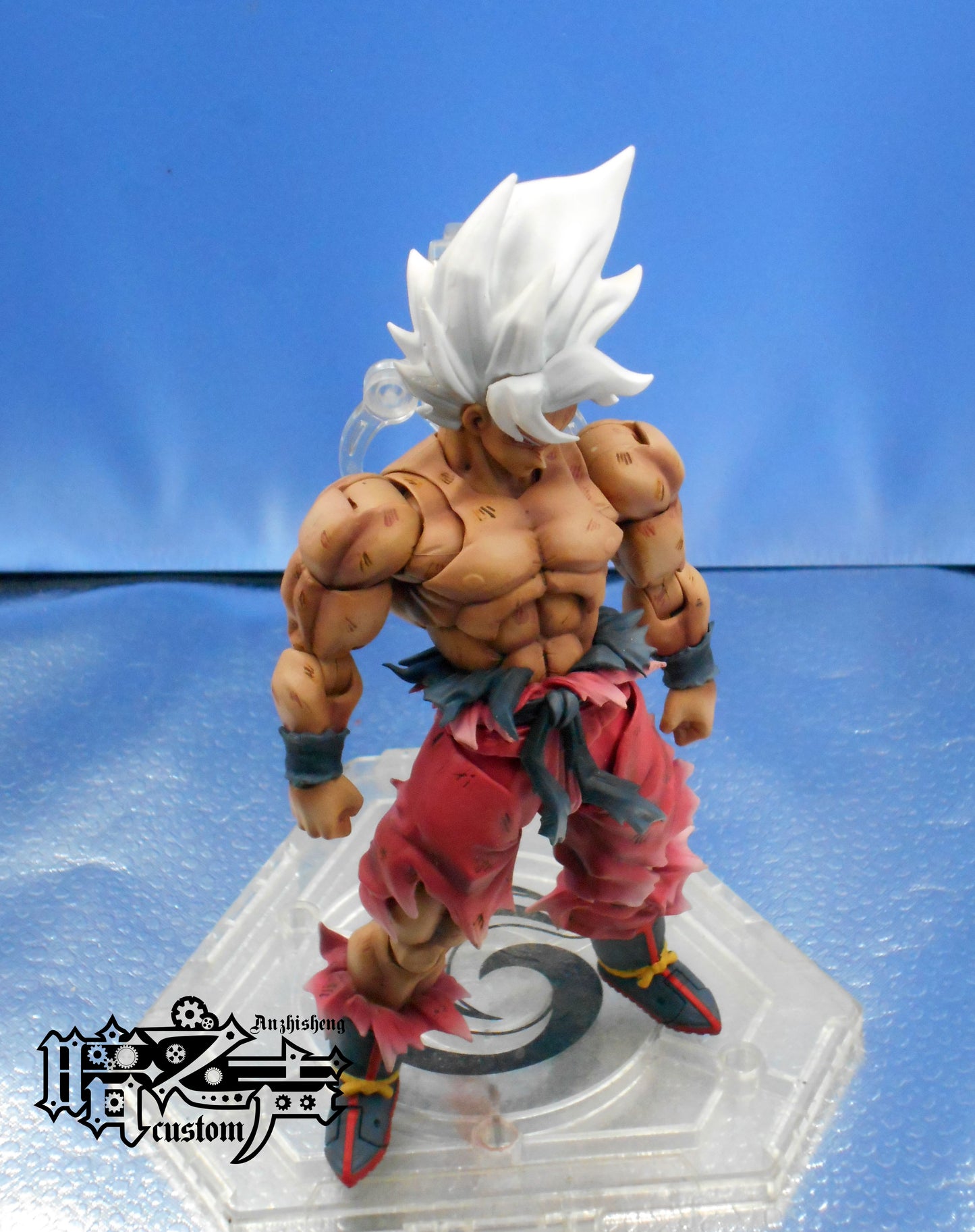 Dragon Ball Customization SSJ1 Battle damage Goku