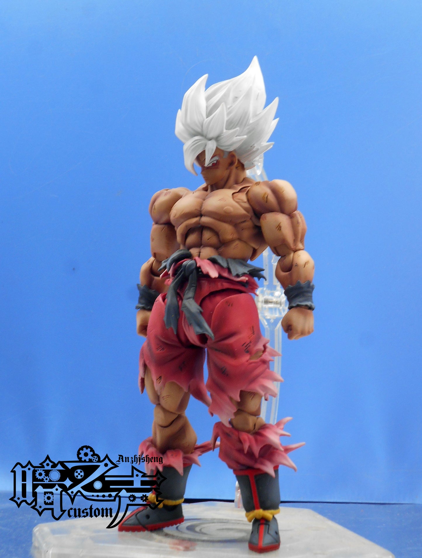 Dragon Ball Customization SSJ1 Battle damage Goku