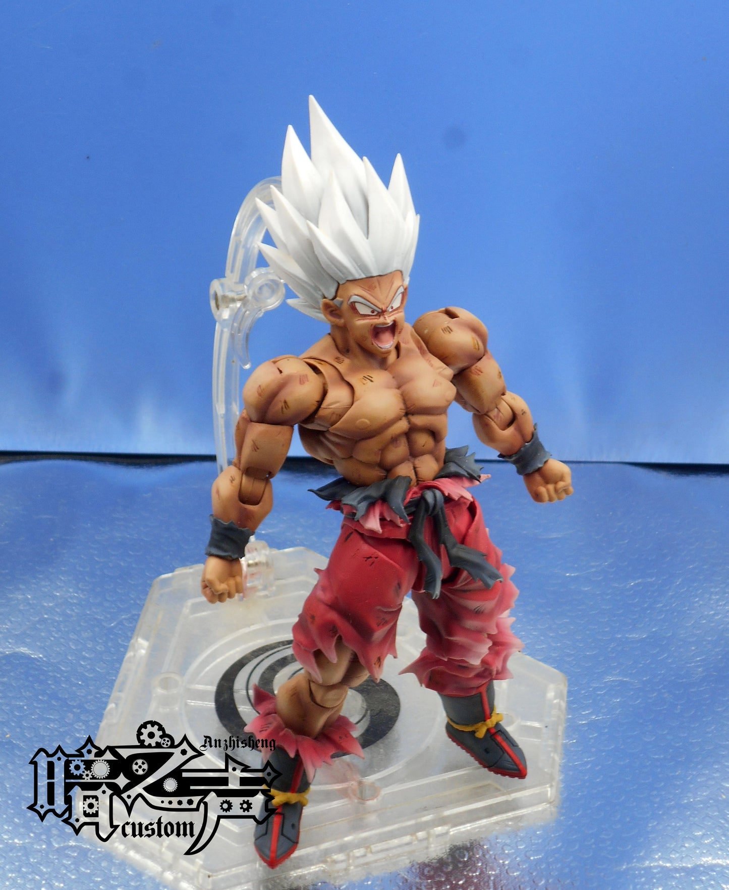 Dragon Ball Customization SSJ1 Battle damage Goku