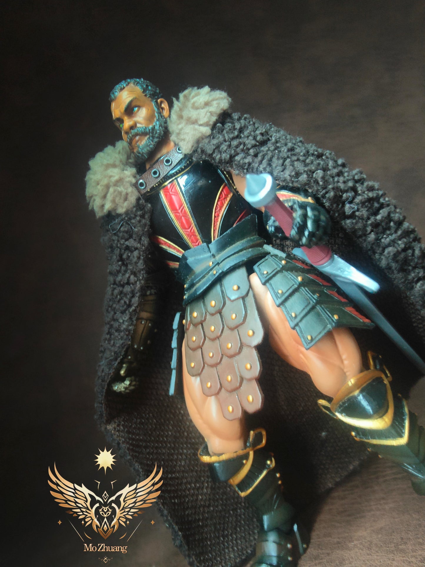 Fabric customization  06 Viking Fur Cape [MoZhuang]