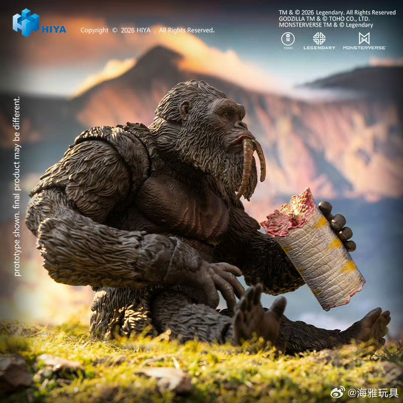 【In Stock】Hiya Toys EXQUISITE BASIC Series: Godzilla x Kong: The New Empire – Kong &amp; Mini-Kong Set (Convention Exclusive)