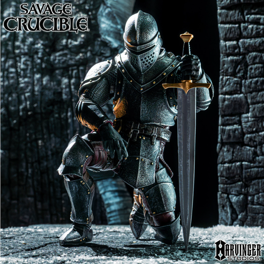 MoZhuang Exclusive Link【Pre-Order】Harvinger Studios Savage Forge: Knight-Bearer – Sir Cassian & Sir Cassian 1/12 Articulated Figure