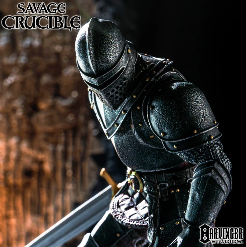 MoZhuang Exclusive Link【Pre-Order】Harvinger Studios Savage Forge: Knight-Bearer – Sir Cassian & Sir Cassian 1/12 Articulated Figure