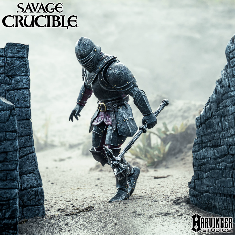 MoZhuang Exclusive Link【Pre-Order】Harvinger Studios Savage Forge: Knight-Bearer – Sir Cassian & Sir Cassian 1/12 Articulated Figure