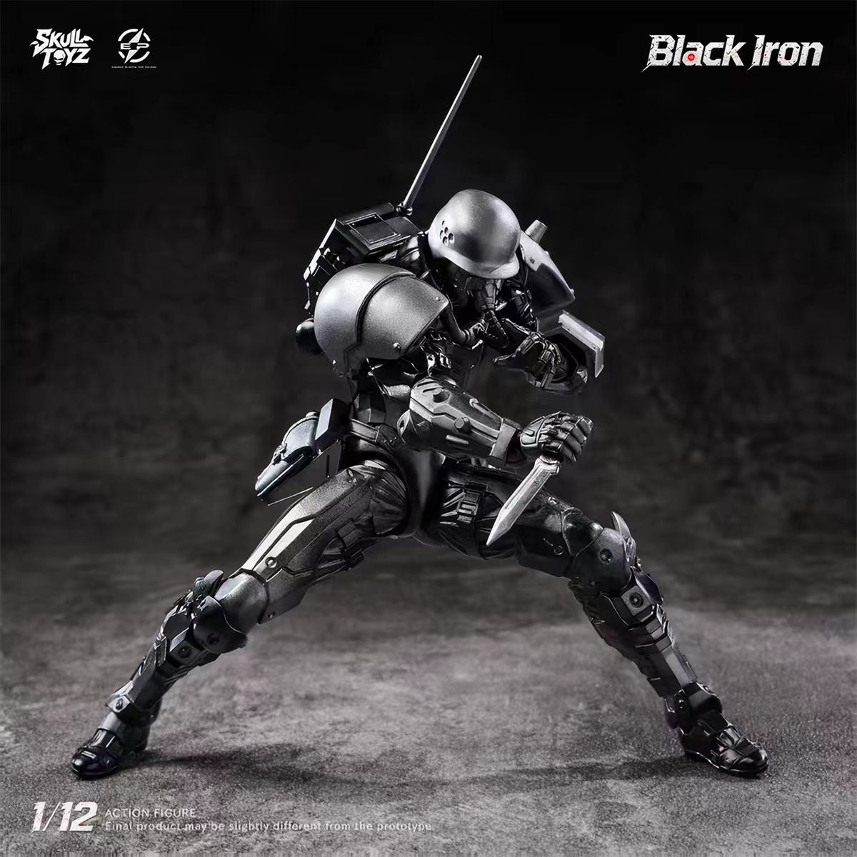 MoZhuang Exclusive Link【Pre-Order】Skull Toyz X Snake Crimsoneye Blackarmor 1/12 Articulated figure