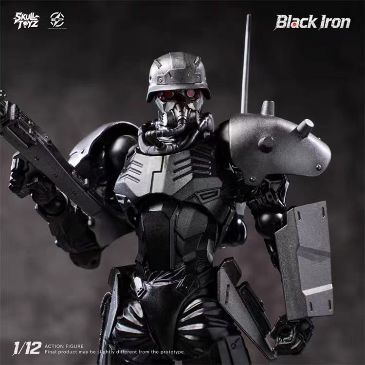 MoZhuang Exclusive Link【Pre-Order】Skull Toyz X Snake Crimsoneye Blackarmor 1/12 Articulated figure