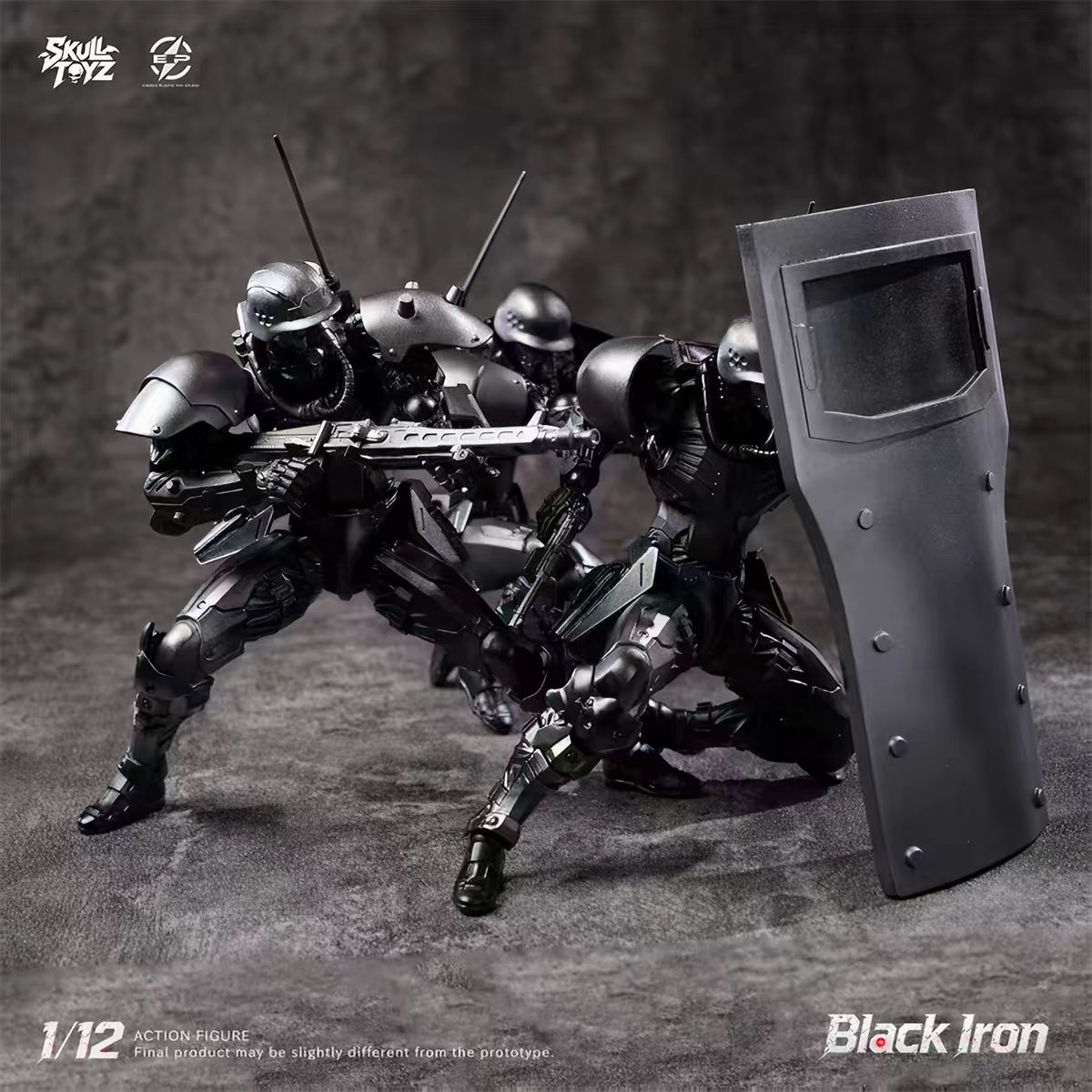 MoZhuang Exclusive Link【Pre-Order】Skull Toyz X Snake Crimsoneye Blackarmor 1/12 Articulated figure