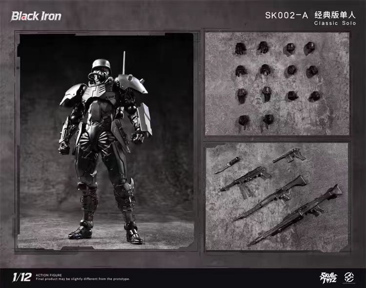MoZhuang Exclusive Link【Pre-Order】Skull Toyz X Snake Crimsoneye Blackarmor 1/12 Articulated figure