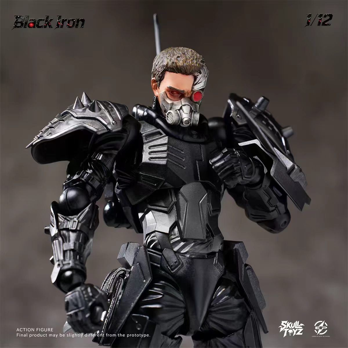 MoZhuang Exclusive Link【Pre-Order】Skull Toyz X Snake Crimsoneye Blackarmor 1/12 Articulated figure