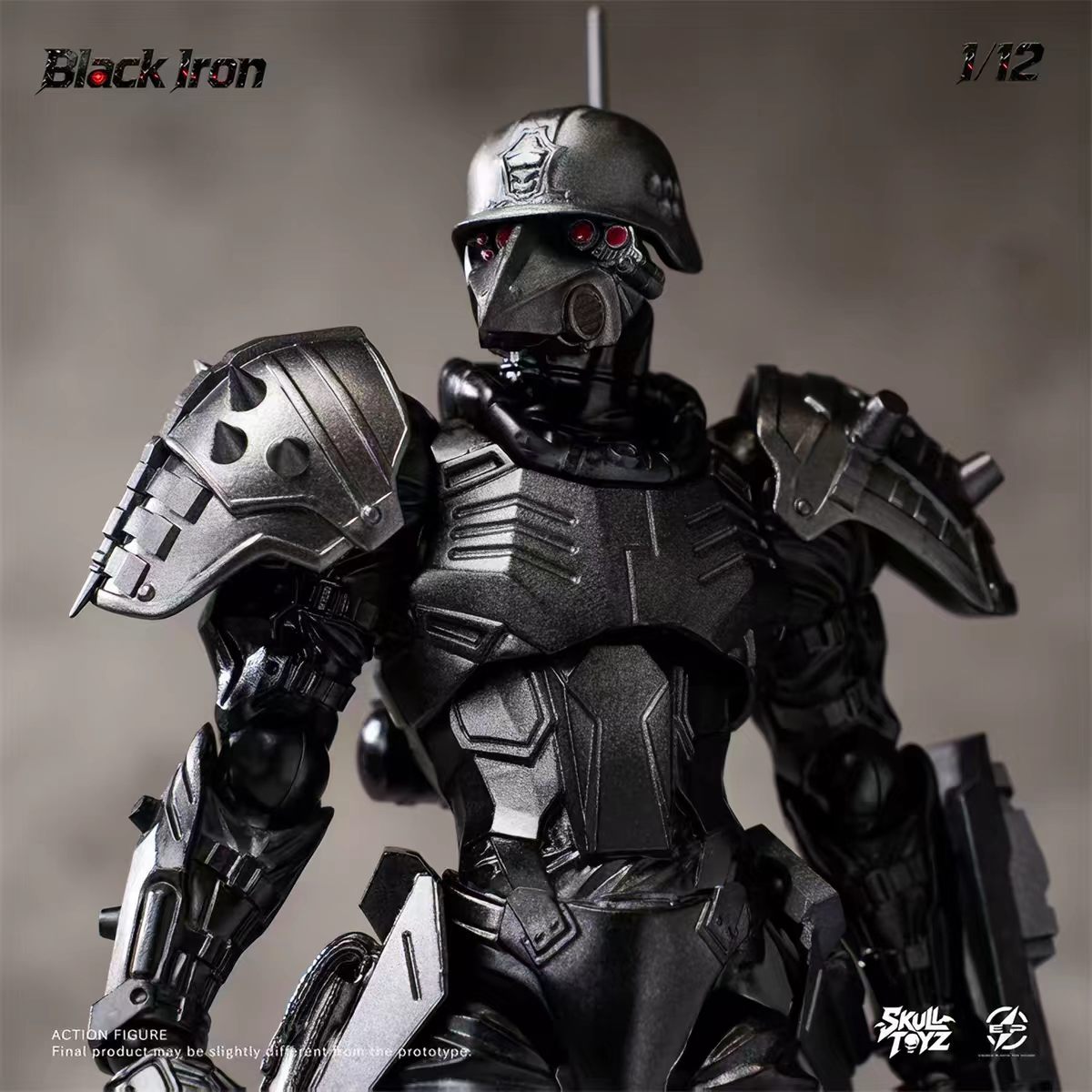 MoZhuang Exclusive Link【Pre-Order】Skull Toyz X Snake Crimsoneye Blackarmor 1/12 Articulated figure