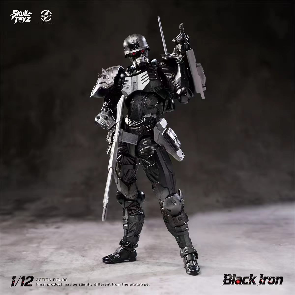 MoZhuang Exclusive Link【Pre-Order】Skull Toyz X Snake Crimsoneye Blackarmor 1/12 Articulated figure