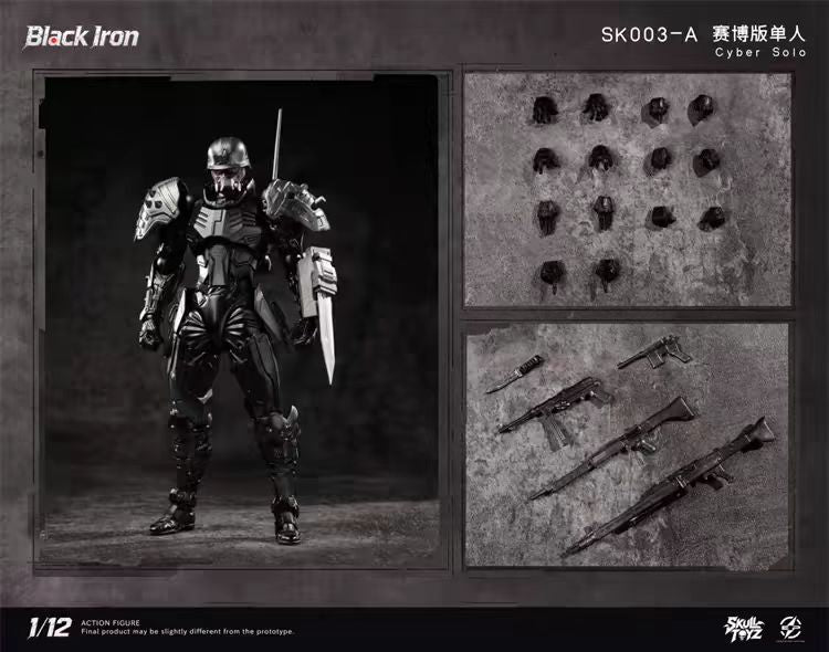 MoZhuang Exclusive Link【Pre-Order】Skull Toyz X Snake Crimsoneye Blackarmor 1/12 Articulated figure