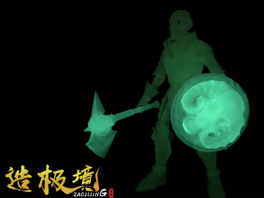 Weapon - Skeleton Shield Axe (Glow Effect)