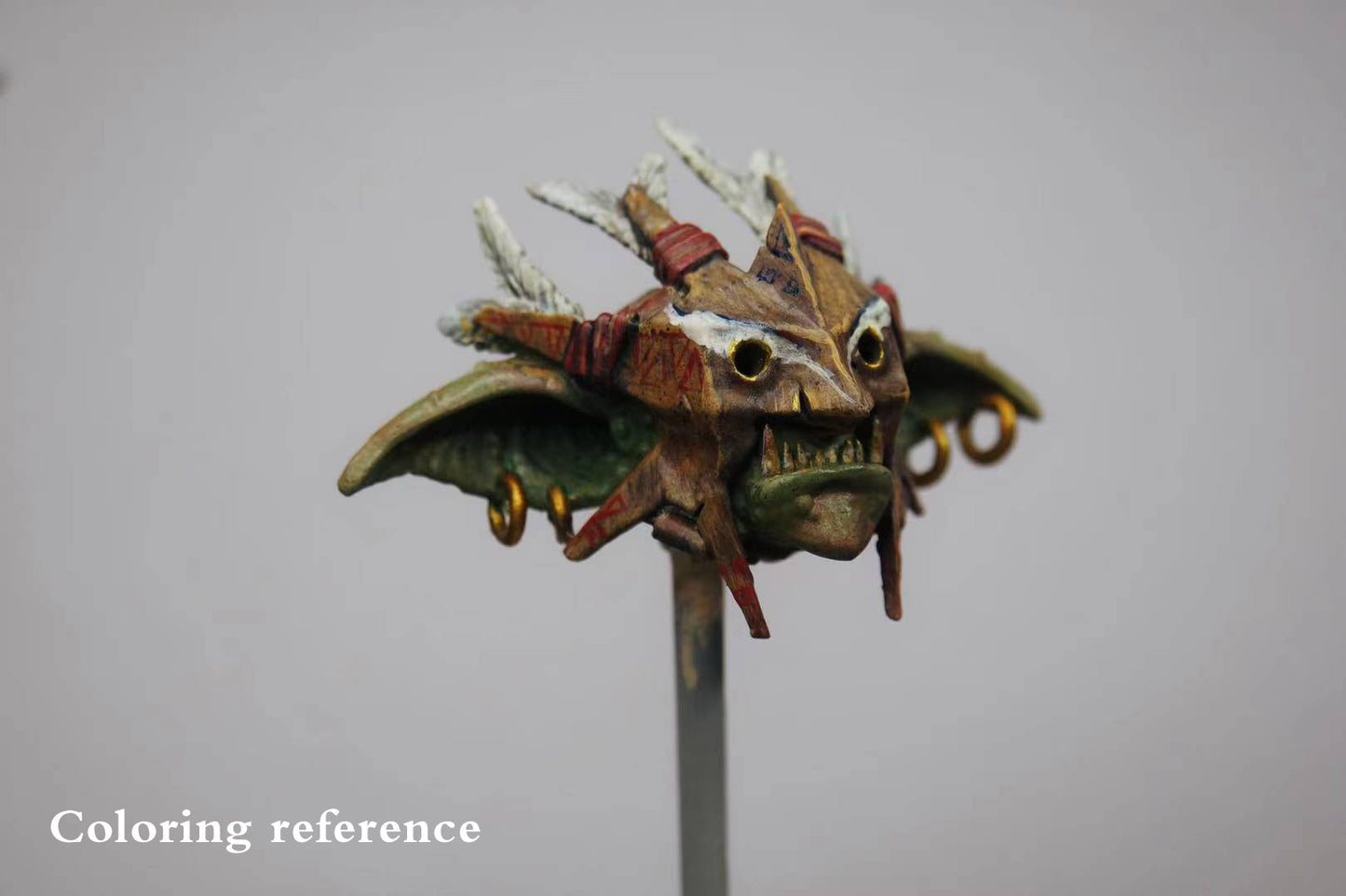 Head Carving - Wizard Goblin