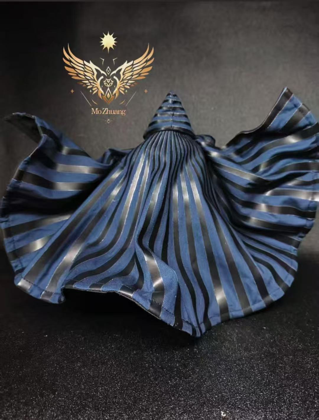 【Custom Fabric Accessory】 022 Shadow Assassin Hooded Cape · 【MoZhuang】