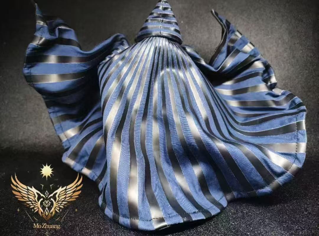 【Custom Fabric Accessory】 022 Shadow Assassin Hooded Cape · 【MoZhuang】