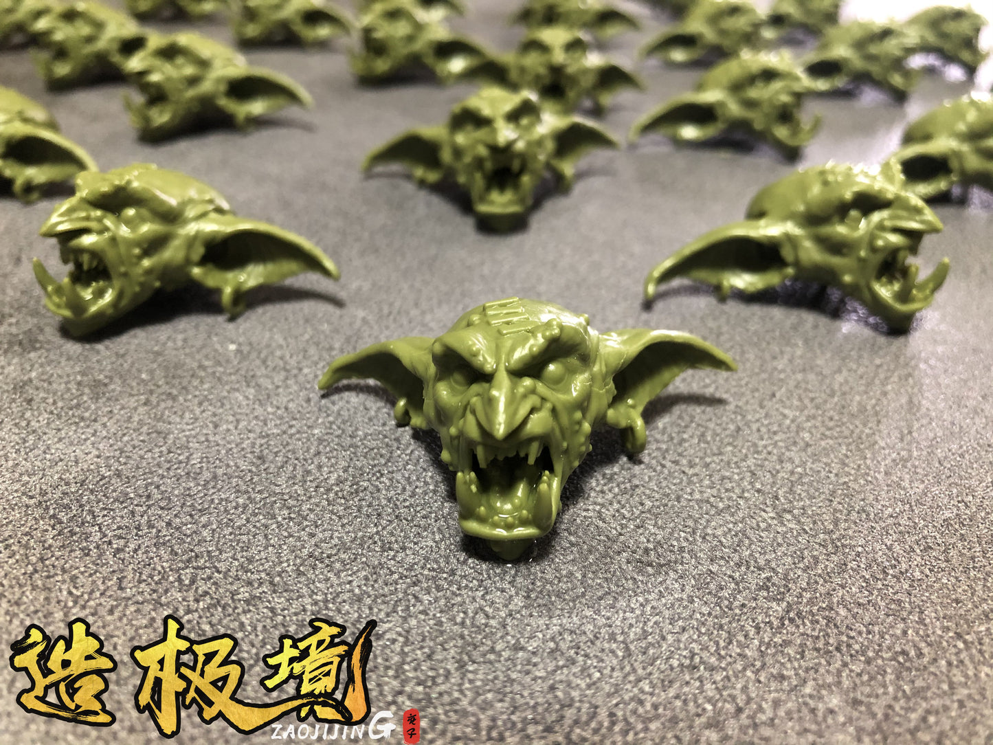 Head Carving - Battle Roar Goblin